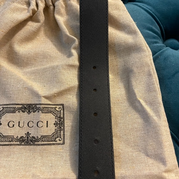 Gucci wGG Marmont Leather Belt w/ Shiny Buckle main image 7